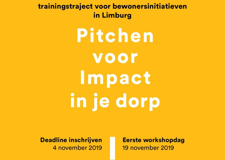 Trainingstraject voor ondernemende bewoners in Limburg