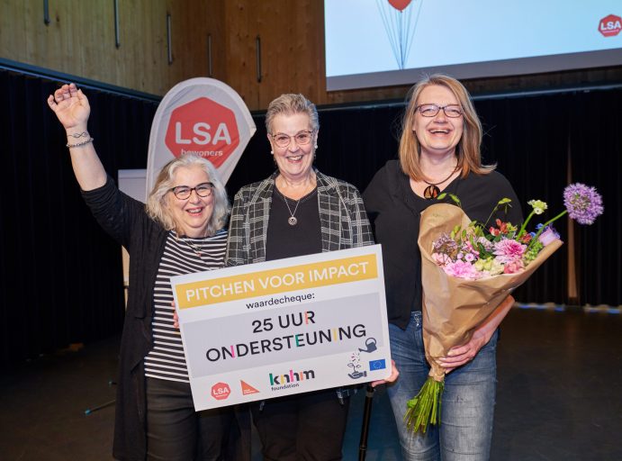 Delen & Meer uit Almere-Buiten wint Pitchen voor Impact